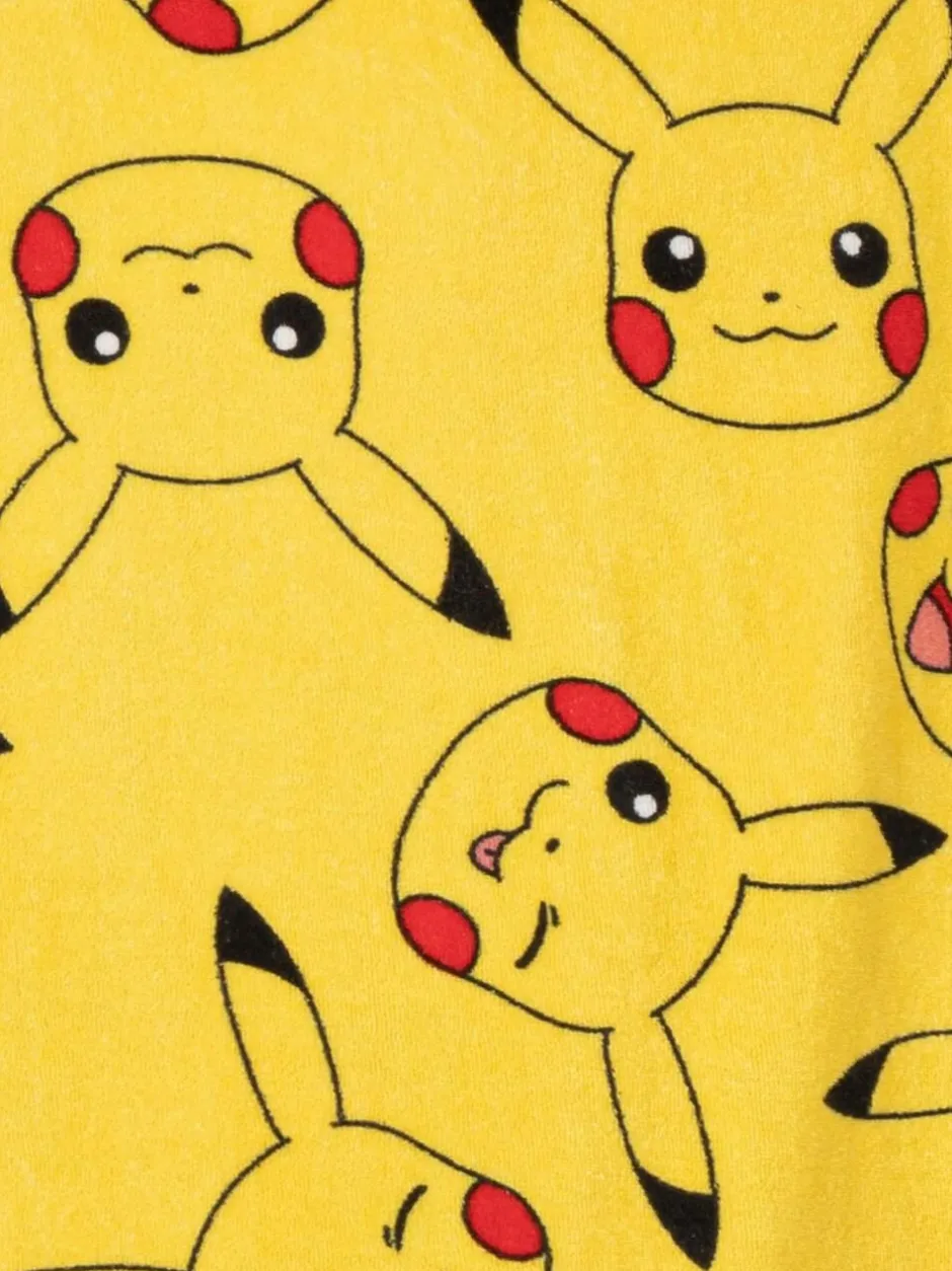 Vanilla Underground Yellow Pokémon Character Towel Poncho New