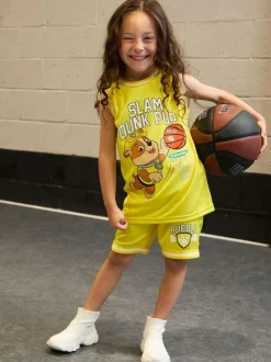Vanilla Underground Paw Patrol Kids Marshall 2 Piece Basketball Set Yellow Hot