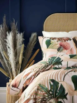 Vantona Multi 100% Cotton Sienna Tropical Duvet Cover Set