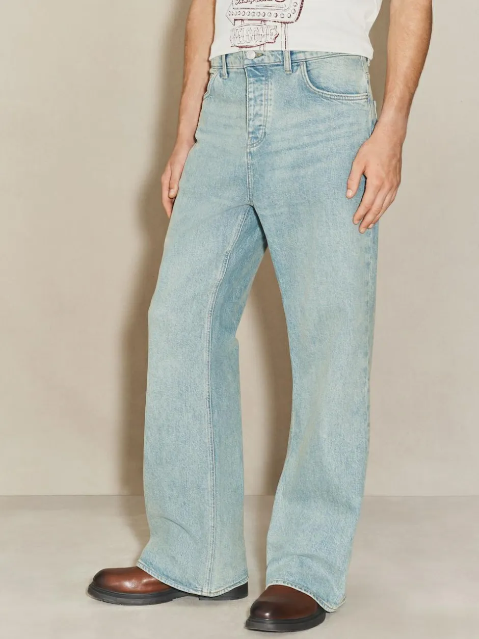 Next Edit Flare Jeans Vintage Wash New