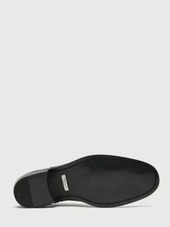 Walk London Black Leather Hoxton Zip Boots Clearance