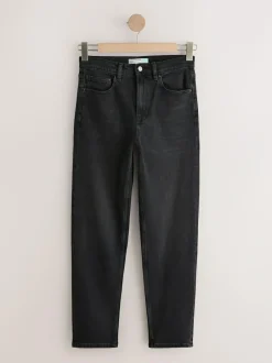 Next Mom Comfort Stretch Column Jeans Washed Black