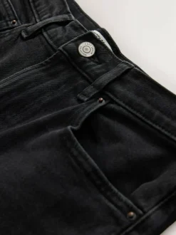Next Mom Comfort Stretch Column Jeans Washed Black