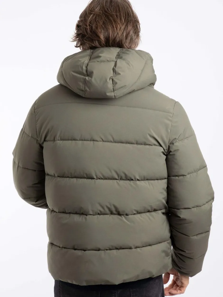 Weird Fish Calderwood Heavyweight Padded Jacket Green Online