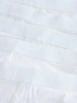 Next White 5 Pack A-Front Cotton Rich Boxers Outlet