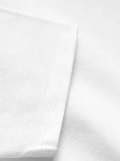 Next 2 Pack Long Sleeve T-Shirts (3-16yrs) White New