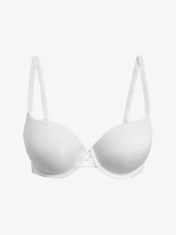 Next A-DD Push-Up Triple Boost Plunge Bra White