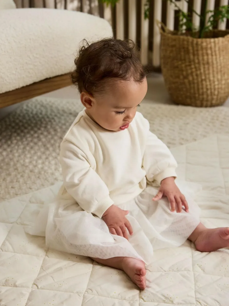 Next Baby Twofer Mesh Dress (0mths-2yrs) White Discount