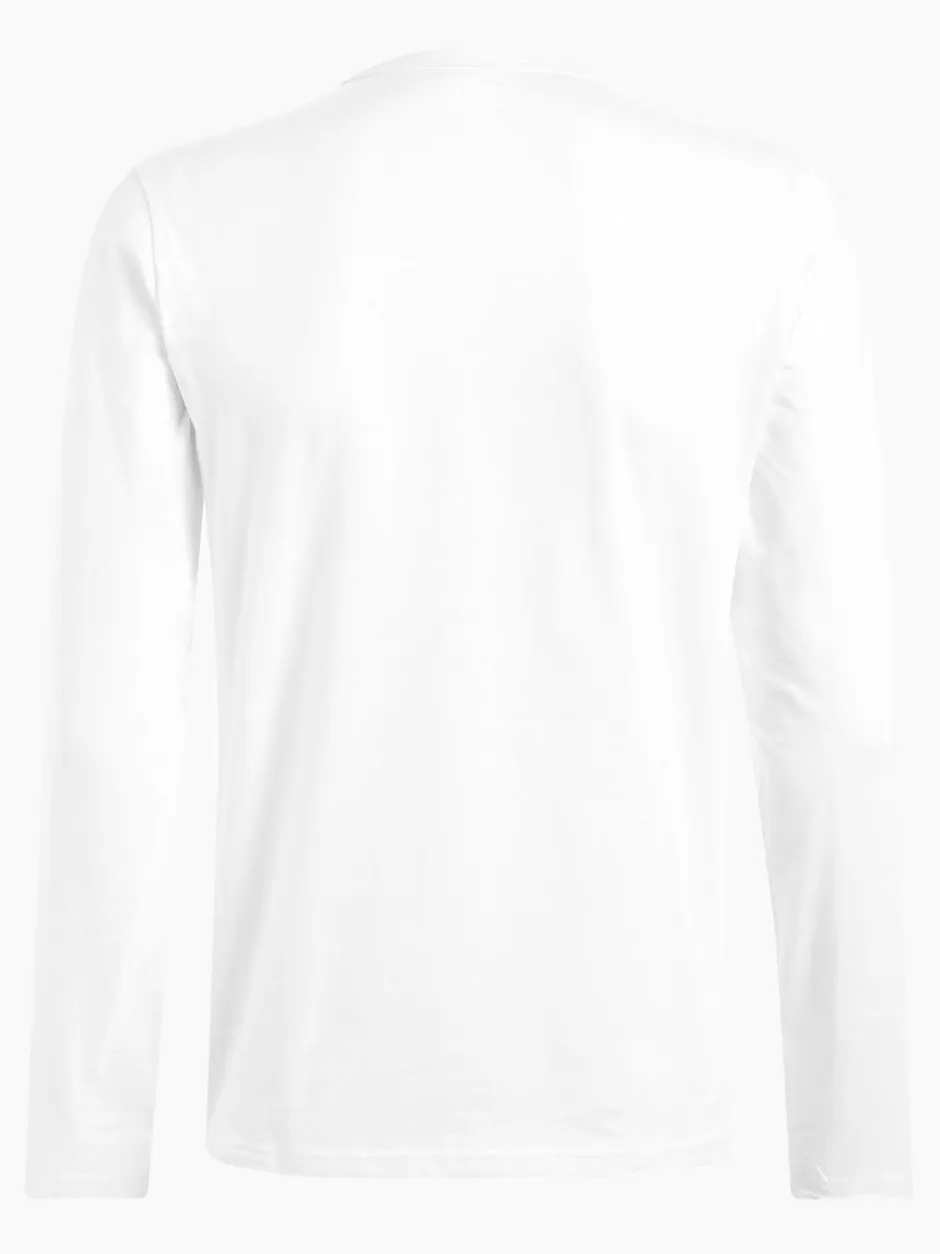 Next Long Sleeve Layering T-Shirts 5 Pack White/ Black/ Grey/ Navy Blue Online