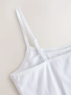 Next Built in Shelf Cami Vest (9-16yrs) (9-16yrs) White Sale