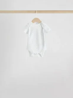Next White Character 7 Pack Baby Short Sleeve Bodysuits Discount