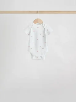 Next White Character 7 Pack Baby Short Sleeve Bodysuits Discount