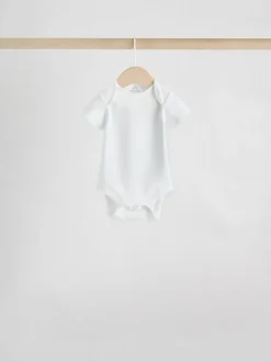 Next White Character 7 Pack Baby Short Sleeve Bodysuits Discount