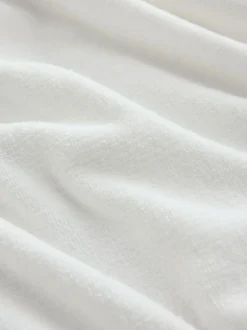 Next White Cotton Towelling Dressing Gown Best