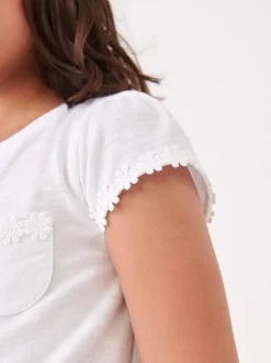 Next Daisy Pocket T-Shirt (1.5-16yrs) White Best