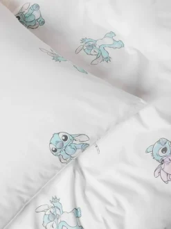 Next White Disney Lilo and Stitch 100% Cotton Duvet Cover and Pillowcase Set Discount