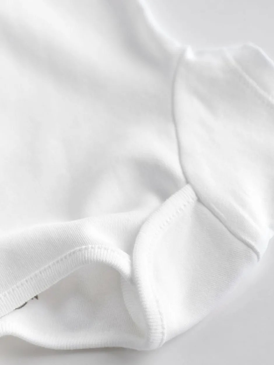 Next White Essential 10 Pack Short Sleeve Bodysuits Best