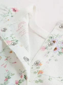 Next White Fairy Long Sleeve Frill Top And Leggings Baby 2 Piece Set (0mths-2yrs) New