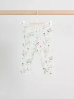 Next White Fairy Long Sleeve Frill Top And Leggings Baby 2 Piece Set (0mths-2yrs) New