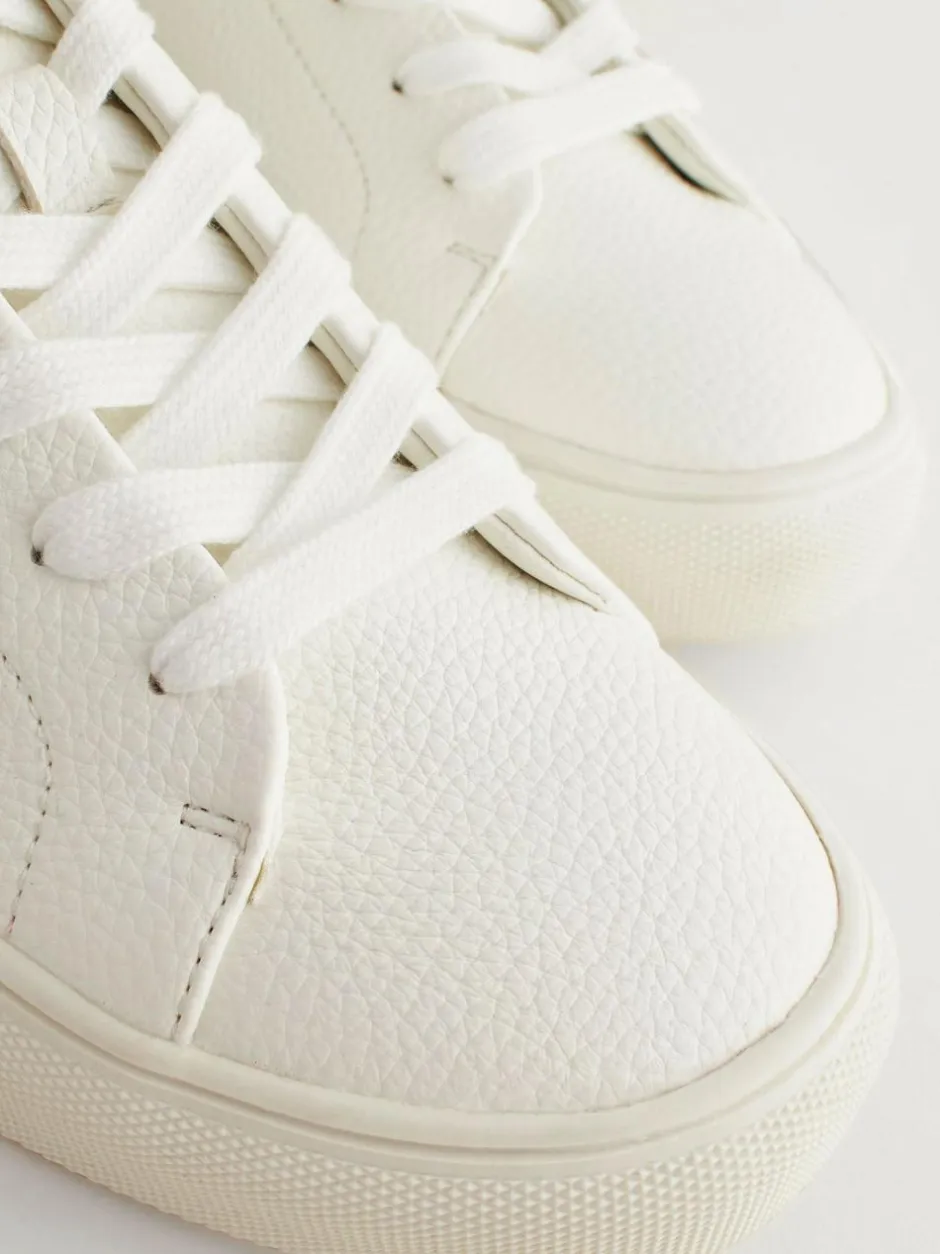 Next White Ground Minimal Trainers Hot