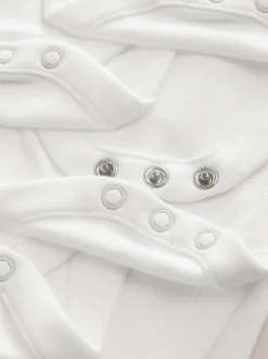 Next White Hip Dysplasia Baby Long Sleeve Bodysuits 5 Pack Online