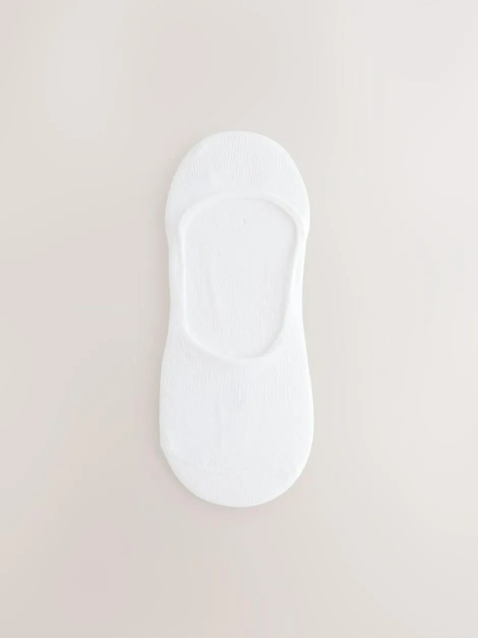 Next Invisible Socks 5 Pack White Online