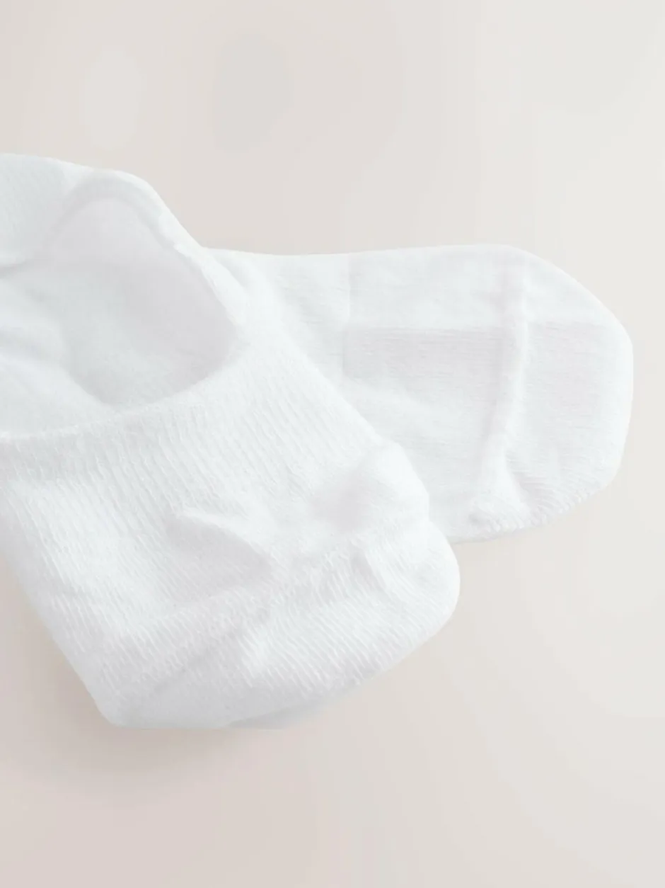 Next Invisible Socks 5 Pack White Online