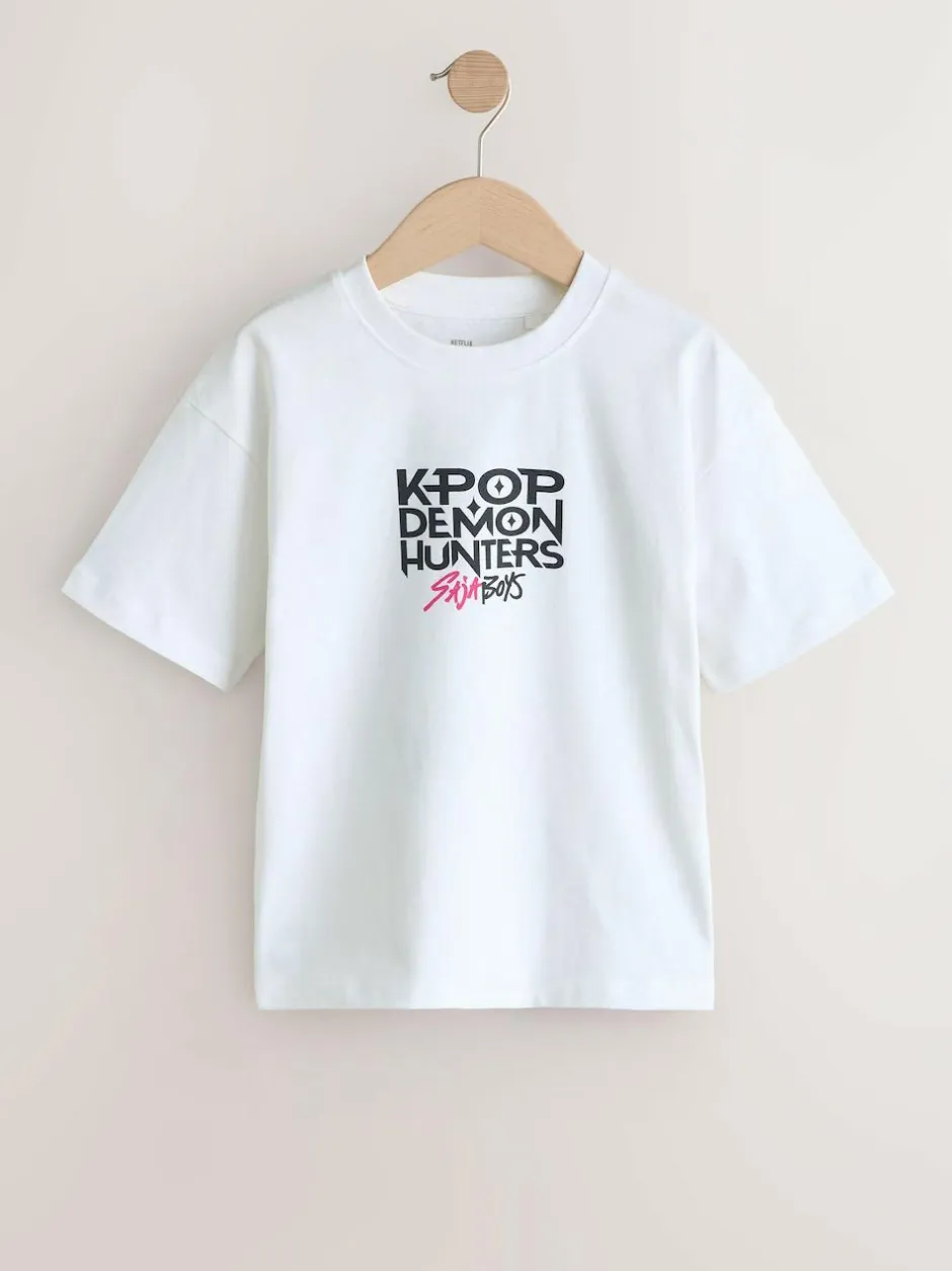 Next KPOP Demon Hunters T-Shirt (6-16yrs) White Sale