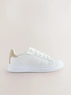 Next Lace Up Trainers White Best