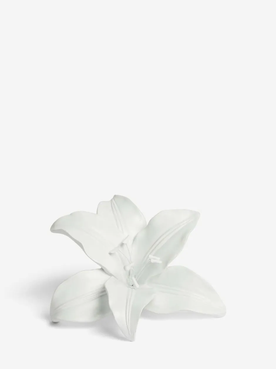 Next White Lily Flower Ornament