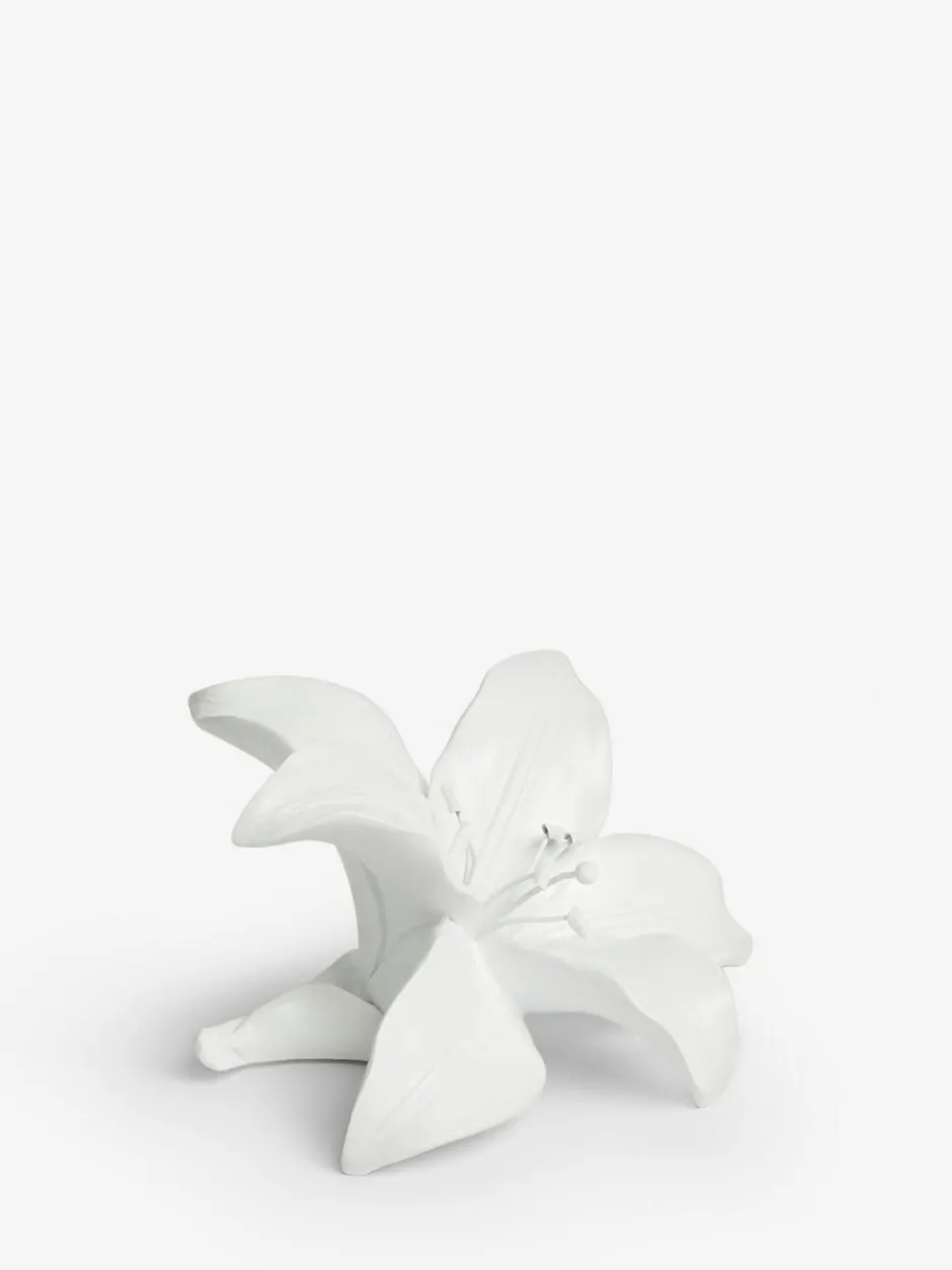 Next White Lily Flower Ornament