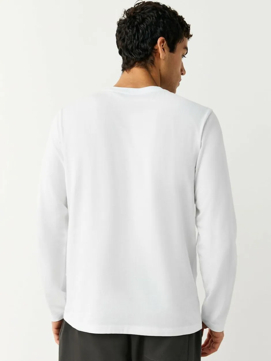 Next Long Sleeve Layering T-Shirts 5 Pack White Discount