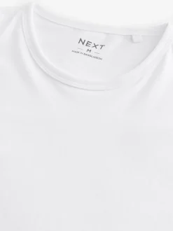 Next Long Sleeve Layering T-Shirts 5 Pack White Discount
