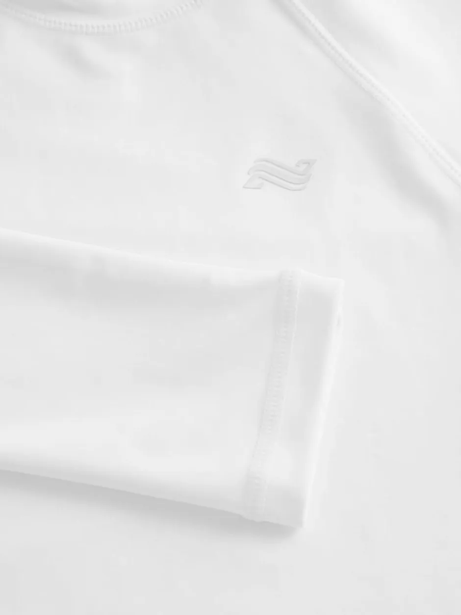 Next Long Sleeve Rash Vest (1.5-16yrs) White Discount