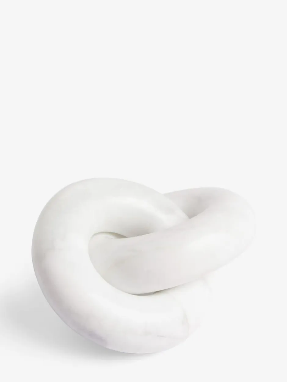 Next White Marble Decorative Knot Ornament Discount