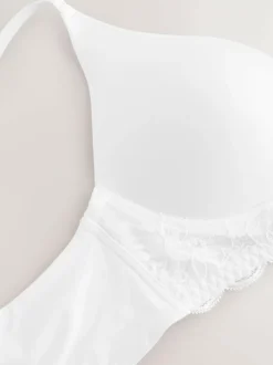 Next Pad Non Wire Ultimate Comfort Lounge Bra White