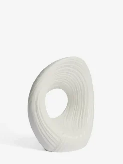 Next White Pleated Ornament