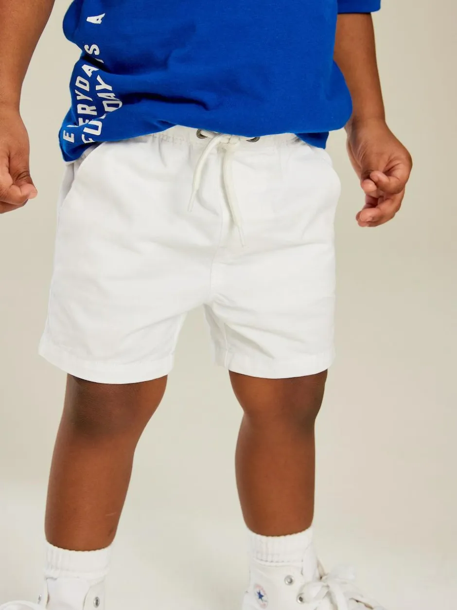 Next White Pull On Shorts (3mths-7yrs) Sale