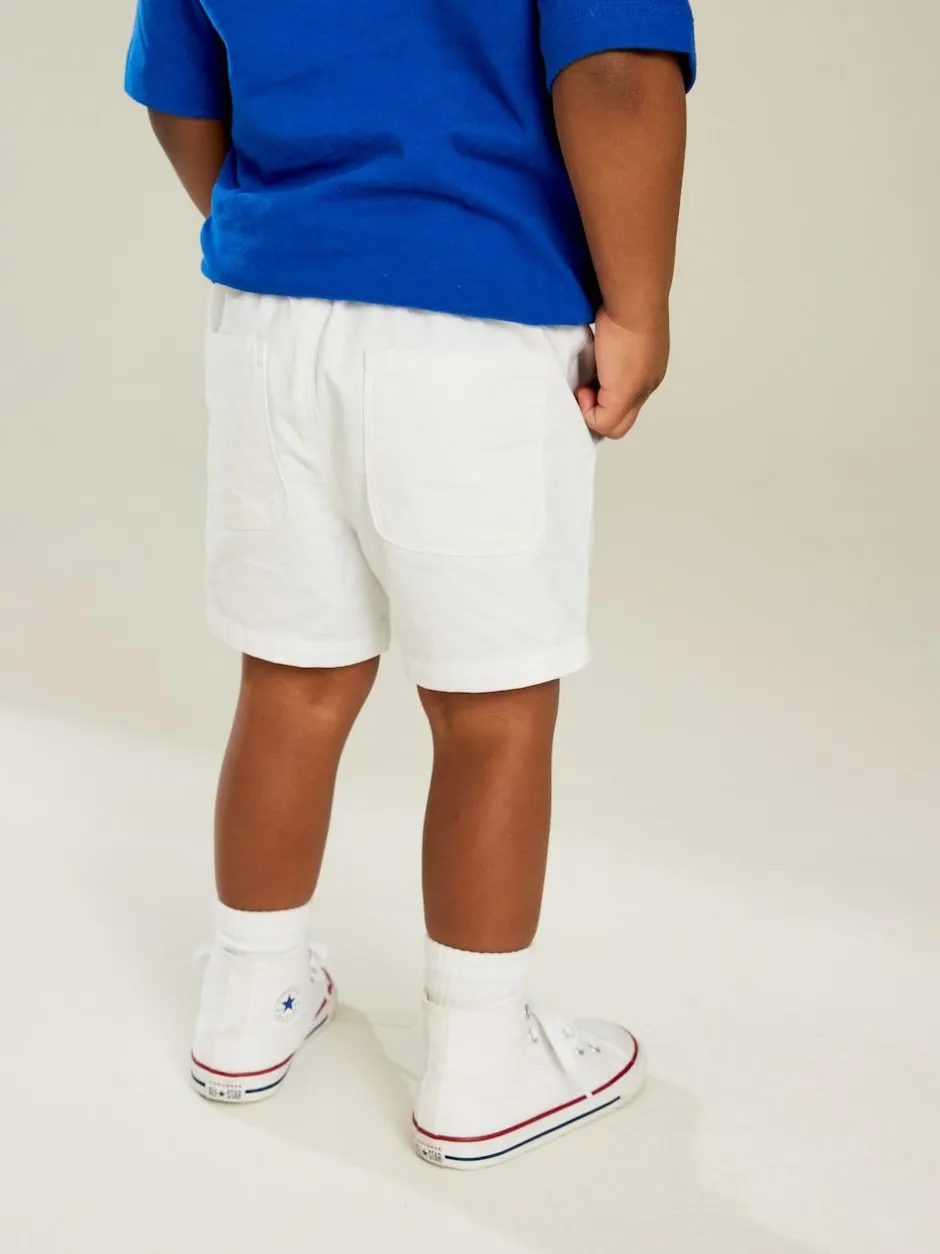 Next White Pull On Shorts (3mths-7yrs) Sale