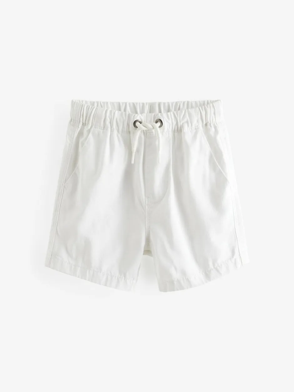 Next White Pull On Shorts (3mths-7yrs) Sale