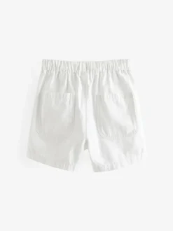 Next White Pull On Shorts (3mths-7yrs) Sale