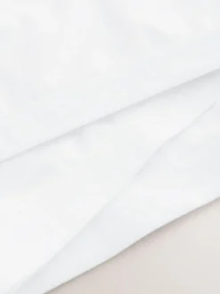 Next Racer Back Crop Tops 3 Pack (5-16yrs) White Clearance