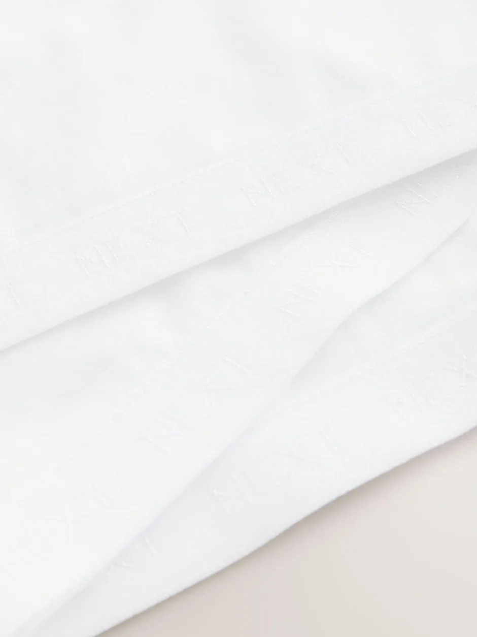 Next Racer Back Crop Tops 3 Pack (5-16yrs) White Clearance