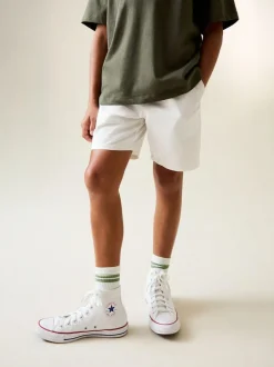 Next White Regular Fit Shorts (3-16yrs) Online
