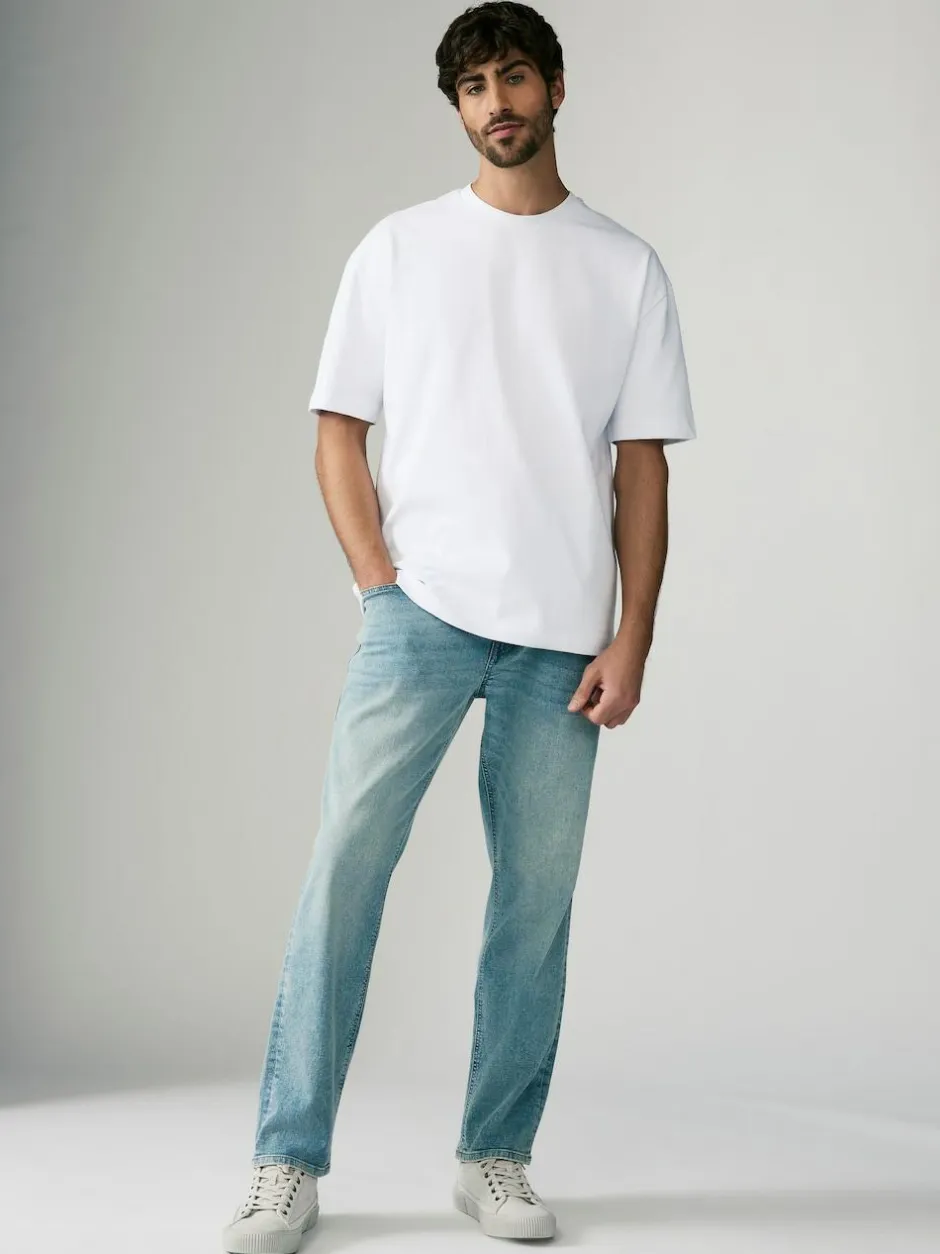 Next White Relaxed Fit Heavyweight T-Shirts 3 Pack Clearance