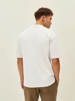 Next White Relaxed Fit Heavyweight T-Shirt Outlet