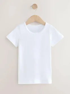 Next Short Sleeve Vests 2 Pack (1.5-12yrs) White