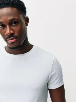 Next Signature TENCEL™ Lyocell T-Shirts 2 Pack White Outlet