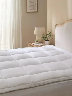 Next White Sleep In Comfort Dual Layer Mattress Topper Online