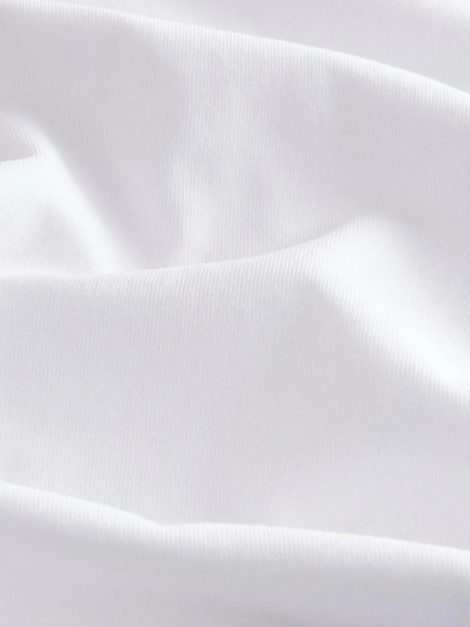 Next White Slim Fit 100% Cotton V-Neck Layering T-Shirts 10 Pack Sale